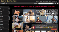 Desktop Screenshot of gayteasers.com